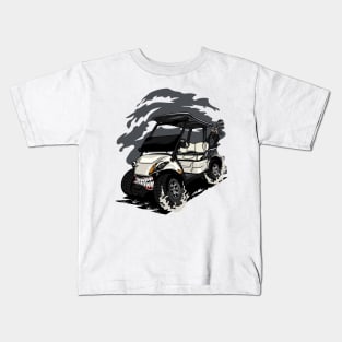 GOLF CART MONSTER CAR Kids T-Shirt